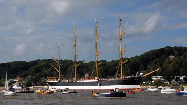 Peking, Volker Gries, Hamburg, Elbe , 09/2020