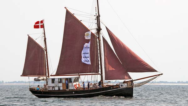 Ebba Aaen, Volker Gries, Haikutter-Regatta 2018 , 08/2018