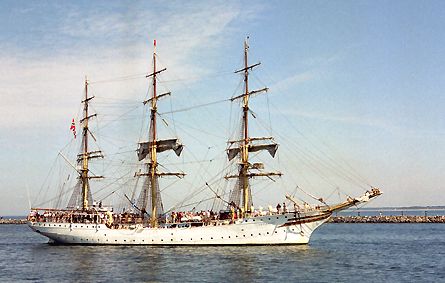 Sørlandet, Volker Gries, Hanse Sail Rostock 2003 , 08/2003