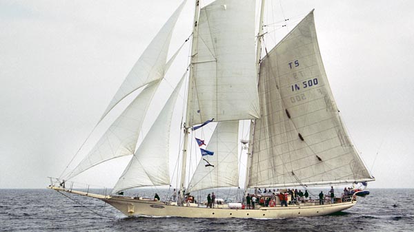 Helena, Volker Gries, Hanse Sail Rostock 2002 , 08/2002