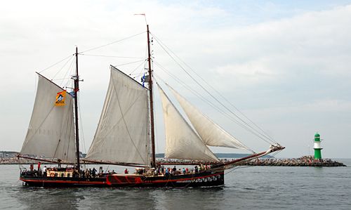 Fortuna, Volker Gries, Hanse Sail Rostock 2010 , 08/2010