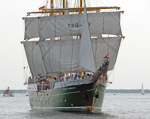 Alexander von Humboldt II, Volker Gries, Hanse Sail Rostock 2013 , 08/2013
