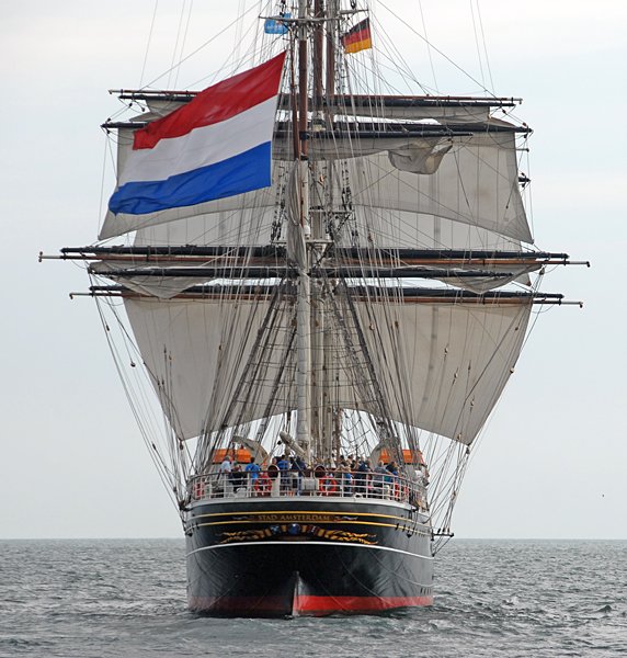 Stad Amsterdam, Volker Gries, Hanse Sail Rostock 2014 , 08/2014