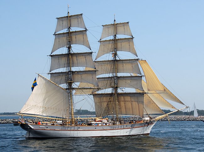 Tre Kronor af Stockholm, Volker Gries, Hanse Sail Rostock 2015 , 08/2015