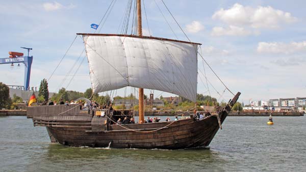 Hanse-Kogge, Volker Gries, Hanse Sail Rostock 2018 , 08/2018