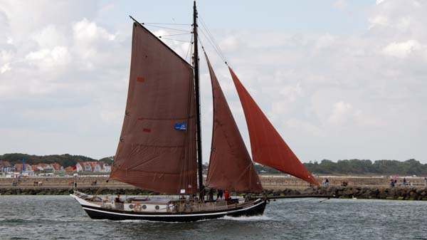 Ernestine, Volker Gries, Hanse Sail Rostock 2019 , 08/2019