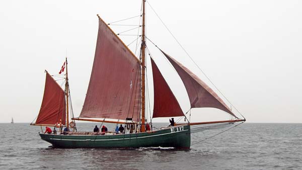 Grønne Erna E117, Volker Gries, Haikutter Regatta 2019 , 08/2019