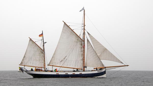 Belle Amie, Volker Gries, Haikutter Regatta 2019 , 08/2019