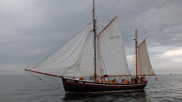 Hansine, Volker Gries, Haikutter Regatta 2019 , 08/2019