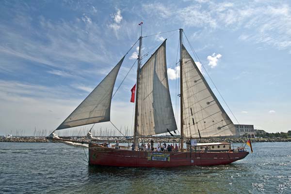 Ethel von Brixham, Volker Gries, Hanse Sail Rostock 2021 , 08/2021