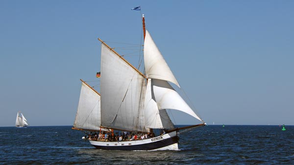 Belle Amie, Volker Gries, Hanse Sail Rostock 2022 , 08/2022