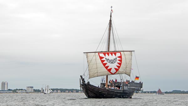 Hanse-Kogge, Volker Gries, Hanse Sail Rostock 2023 , 08/2023