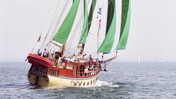 Maranatha, Volker Gries, Hanse Sail Rostock 1997 , 08/1997