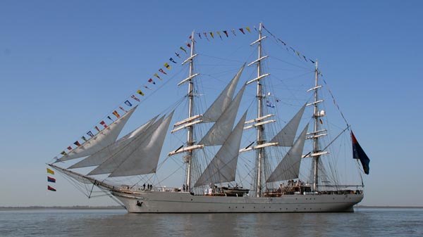 Shabab Oman II, Volker Gries, Sail Bremerhaven 2025 , 08/2025