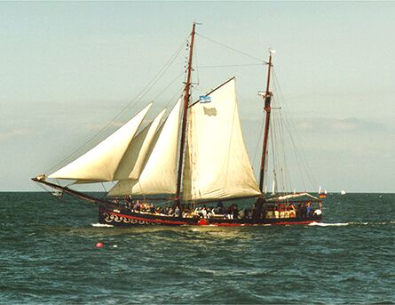 Fortuna, Volker Gries, Hanse Sail Rostock 1998 , 08/1998