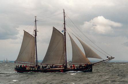 Fortuna, Volker Gries, Hanse Sail Rostock 2001 , 08/2001