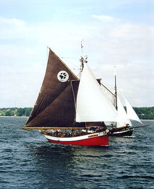 Dagmar Aaen, Volker Gries, Sail Flensburg 2000 / Cutty Sark 2000 , 08/2000