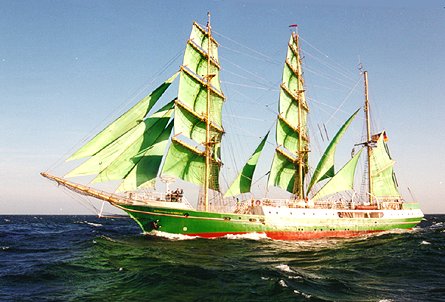 Alexander von Humboldt, Volker Gries, Hanse Sail 1996 / Cutty Sark 1996 , 08/1996