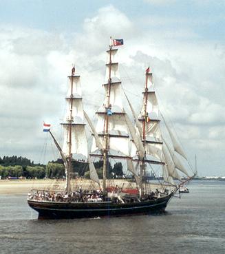 Stad Amsterdam, Werner Jurkowski, Sail Antwerpen 2001 / Cutty Sark 2001 , 07/2001