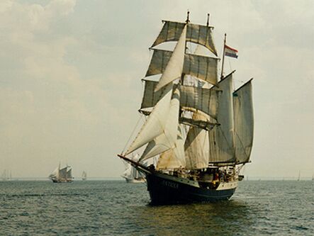 Antigua, Volker Gries, Hanse Sail Rostock 1997 , 08/1997