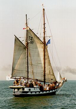 Atlantic, Volker Gries, Hanse Sail Rostock 1997 , 08/1997