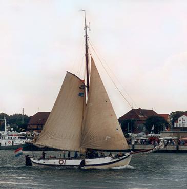 Bornrif, Volker Gries, Hanse Sail Rostock 2001 , 08/2001