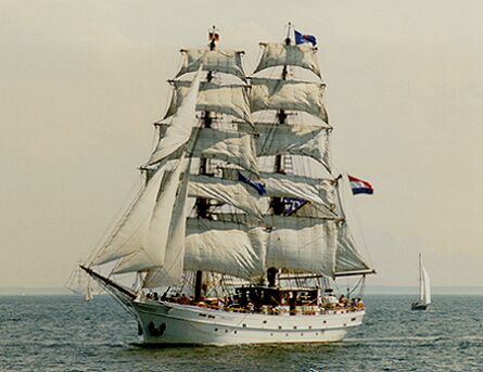 Aphrodite, Volker Gries, Hanse Sail Rostock 1997 , 08/1997