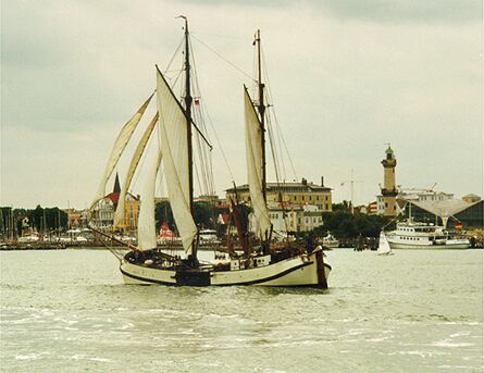 Engelina, Volker Gries, Hanse Sail Rostock 1998 , 08/1998