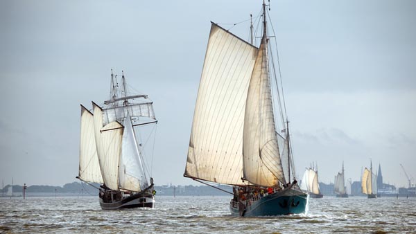 Segeln auf dem Wattenmeer