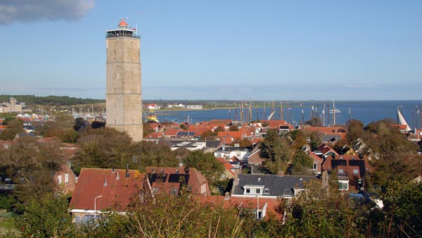 West-Terschelling und Leuchtturm