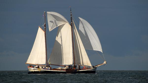 Dutch Klipper Eensgezindheid, winner of the Brandaris Race for many years