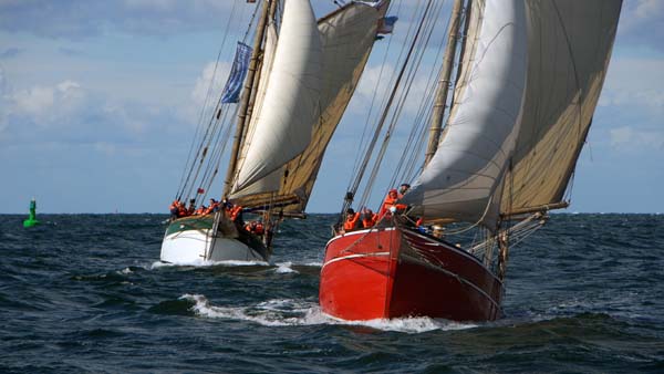 Haikutter Festival und Regatta von Nysted nach Rostock