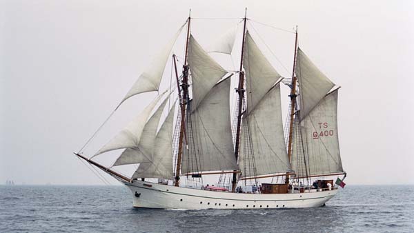 3-masted schooner Anny von Hamburg
