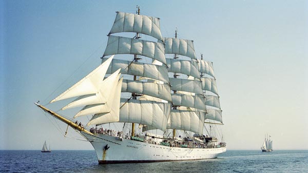Fully-rigged ship Khersones