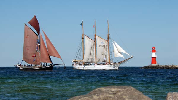 Sailing in Rostock