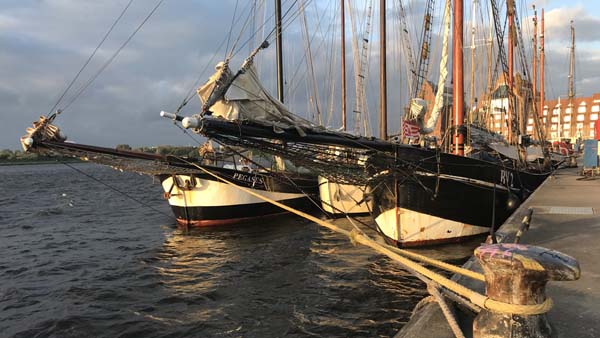 Abendstimmung vor der Hanse Sail Rostock