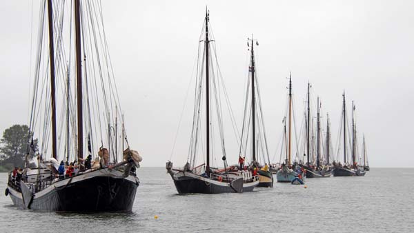 Klippers at anchor