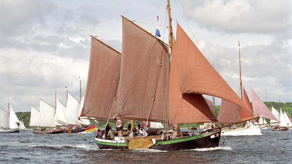 Ewer Heinrich auf der Rumregatta