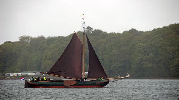 Groninger Seetjalk "De Albertha" bei der Rumregatta 2026