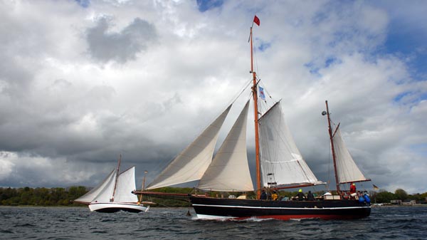 "Rollo" und "Albin Köbis" bei der Fjordregatta 2026