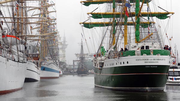 Alexander von Humboldt II at the Sail Bremerhaven