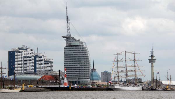 Skyline of Bremerhaven