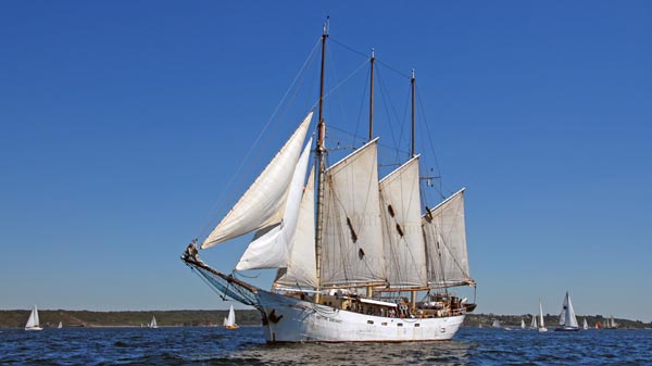 3-Mast-Schoner Kapitan Borchardt