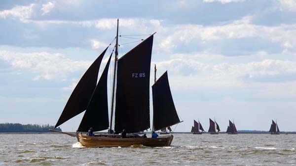 Zeesenboot regatta Bodstedt 2022