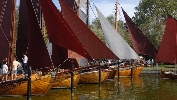 Harbour Althagen with Zeesenboats