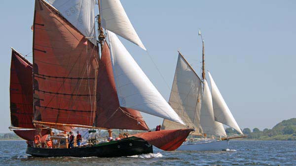 Seestern und Frigg auf der Rumregatta