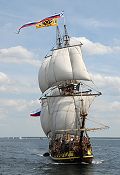 Shtandart, Volker Gries, Hanse Sail Rostock 2009 , 08/2009