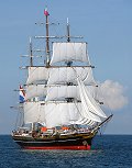Stad Amsterdam, Volker Gries, Hanse Sail Rostock 2014 , 08/2014