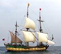 Shtandart, Volker Gries, Hanse Sail Rostock 2002 , 08/2002